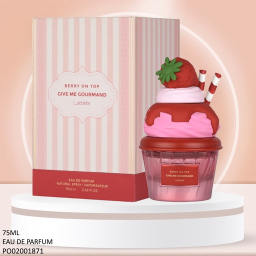 [PO02001871] PERFUME BERRY ON TOP GIVE ME LATTAFA EDP 75ML