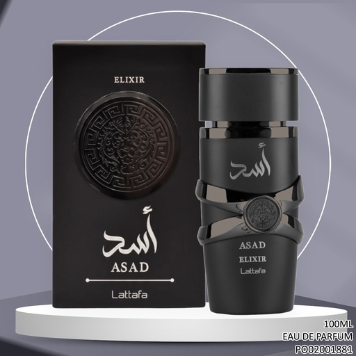 [PO02001881] PERFUME LATTAFA ELIXIR ASAD EDP 100ML