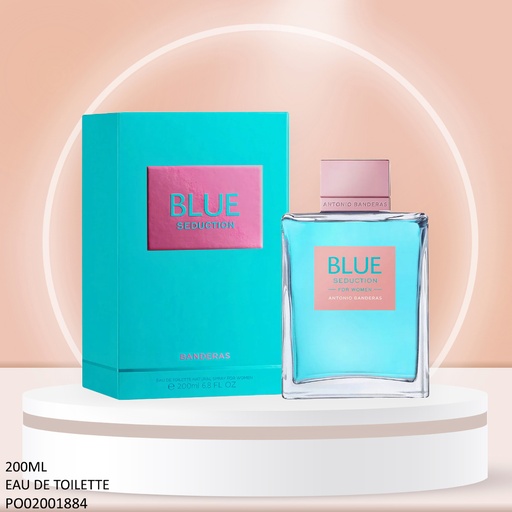 [PO02001884] PERFUME ANTONIO BANDERAS BLUE SEDUCTION WOMEN 200ML EDT