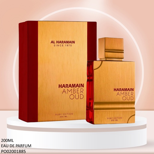 [PO02001885] PERFUME AL HARAMAIN AMBER OUD SINCE 1970  RUBY EDITION 200ML
