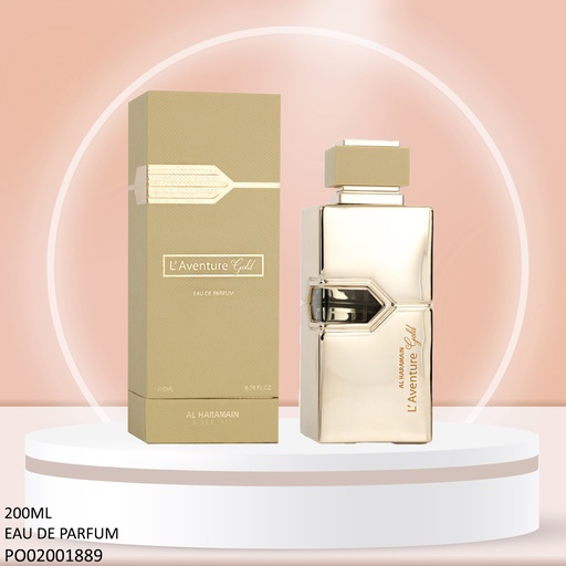 [PO02001889] PERFUME L´AVENTURE GOLD AL HARAMAIN EDP 200ML