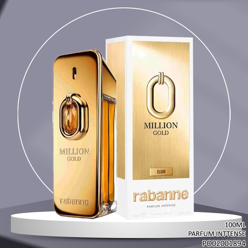 [PO02001894] PERFUME "0"MILLION GOLD ELIXIR PARFUM INTENSE RABANNE 100ML