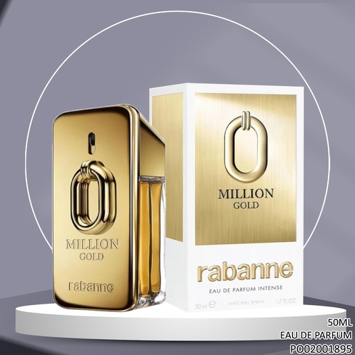 [PO02001895] PERFUME "0"MILLION GOLD PARFUM INTENSE RABANNE 50ML
