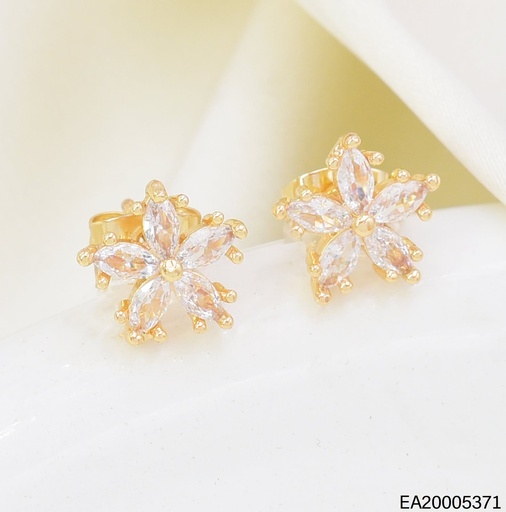 [EA20005371] ARETES FLOR ZIRC. 5 PETALOS EE4774-318