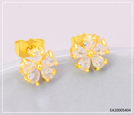 [EA20005404] ARETES FLOR 5 PETALOS ZIRC. EE4857-105