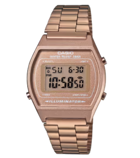 [RC02000443] RELOJ CASIO DIGITAL B640WC-5ADF METAL GOLD ROSE