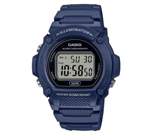 [RC02000492] RELOJ CASIO DIGITAL W-219H-2AVDF RESINA AZUL