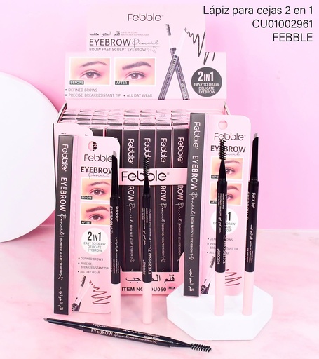 [CU01002961] DELINEADOR FEBBLE 2EN1 DU050-MIX