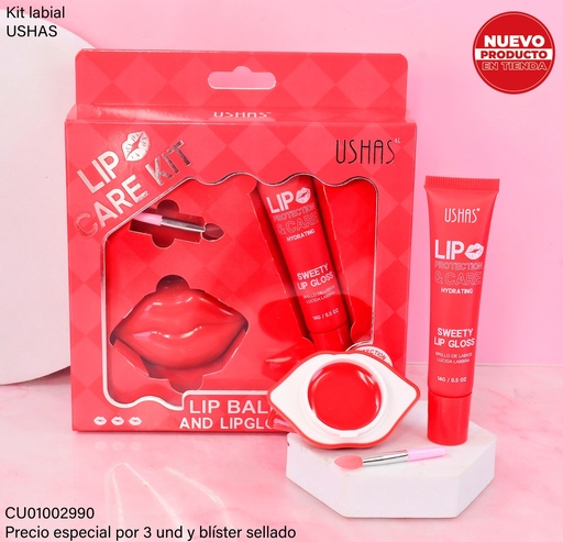 [CU01002990] KIT LIP CARE US017A ROJO