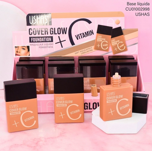 [CU01002998] BASE LIQIDA + VITAMINA C COVER GLOW UFS006A