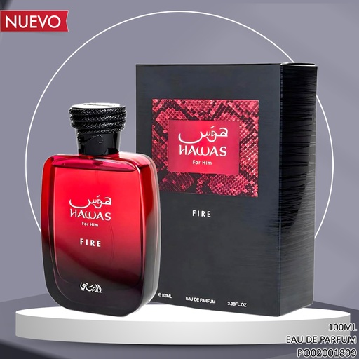 [PO02001899] PERFUME HAWAS FIRE FOR HIM RASASI EDP 100ML