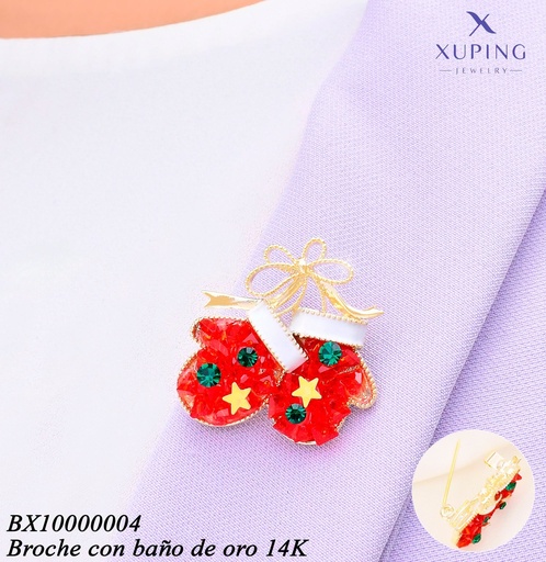 [BX01000004] ANILLO BAÑO DE ORO 14K. XUPING LAZO DORADO