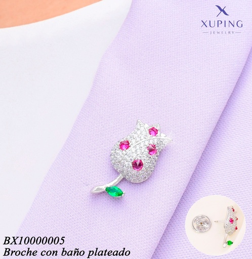 [BX01000005] ANILLO BAÑO DE ORO 14K. XUPING ANCHO ESLABONES CAD.CALADOS