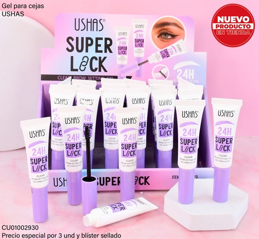 [CU01002930] GEL TRANSPARENTE PARA CEJAS 24 HORAS UC123