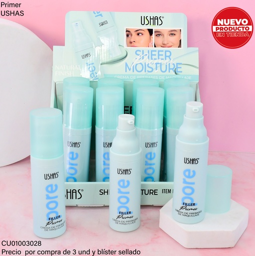[CU01003028] PRIMER HIDRATANTE ACABADO NATURAL UFS005-3