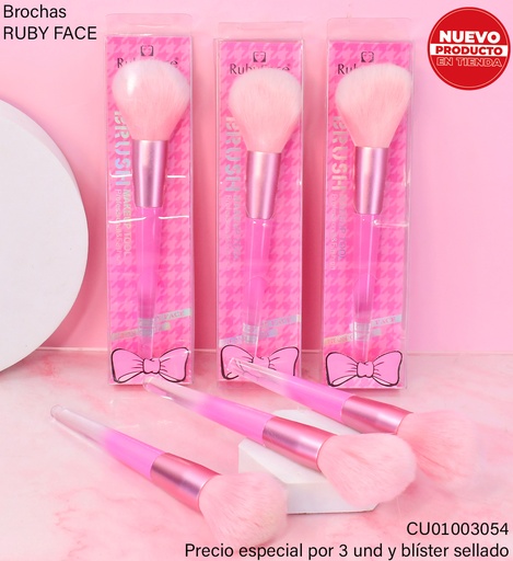 [CU01003054] BROCHA RUBY FACE BB03L