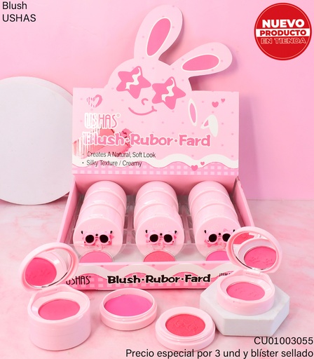 [CU01003055] BLUSH-RUBBOR UBL009-1