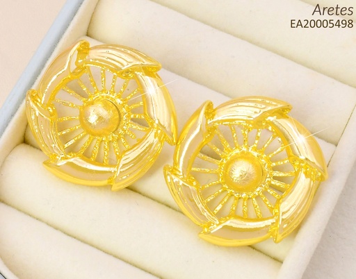[EA20005498] ARETES DOR CIRCULO DETALLADO EE4304-301