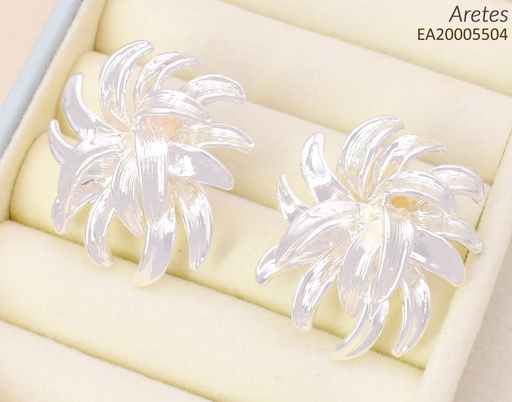 [EA20005504] ARETES PLAT FLORAL EE4286-301