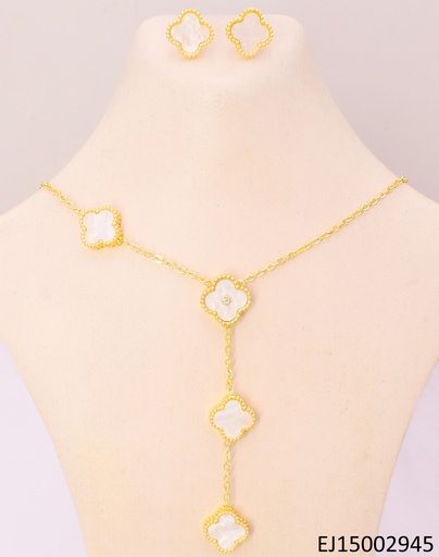 [EJ15002945] SET DORADO VAN CLEEF NACAR (4) SE1111-9