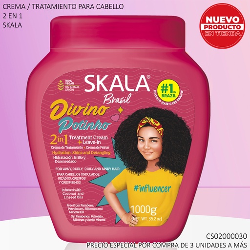 [CS02000030] CREMA SKALA BRASIL 1000G 543