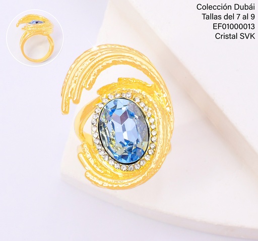 [EF01000013] ANILLO CIRCULO OV.C/ZIRC.OV CENTRO FD25669