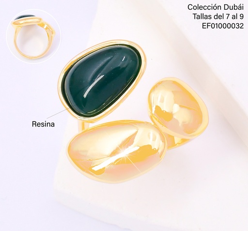 [EF01000032] ANILLO OV.NEGRO/OV.DOR/RD.DOR FD25466