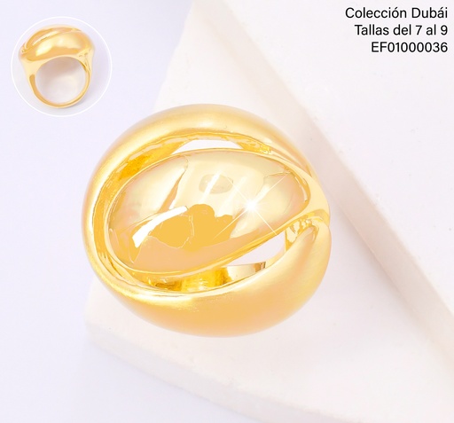 [EF01000036] ANILLO OV.HORIZONTAL C/RANURAS FD25561
