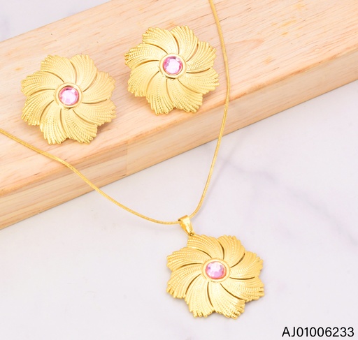 [AJ01006233] SET DOR FLOR ZIRC. RD ROSADA CENTRO SA1367-143 (IN11)