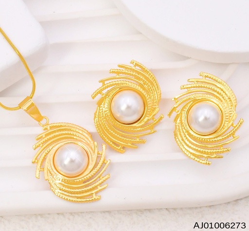 [AJ01006273] SET DOR ESPIRAL/PERLA CENTRO  SA1411-270 (IN11)