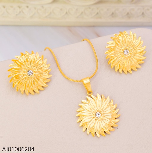 [AJ01006284] SET DORADO FLOR/ZIRC. SA1422-270 (IN11)
