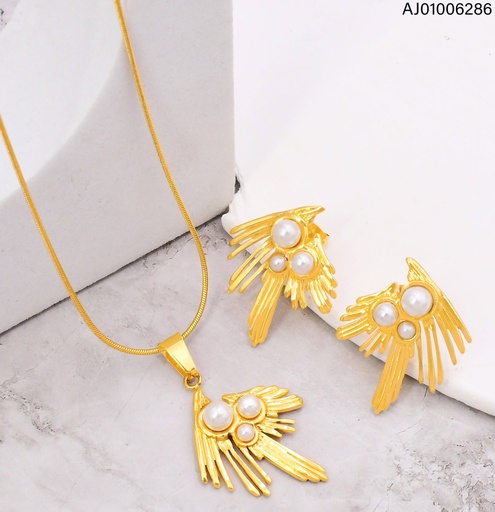 [AJ01006286] SET LINEAS ABANICO C/3 PERLAS SA1424-270 (IN11)