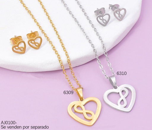 [AJ01006309] SET DOR CORAZON / INFINITO SA1446-216 (IN11)