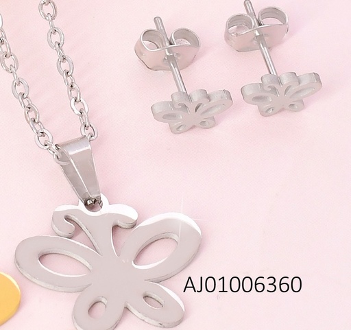 [AJ01006360] JUEGO PLAT.CROQUI MARIPOSA SA1497-216 (IN11)