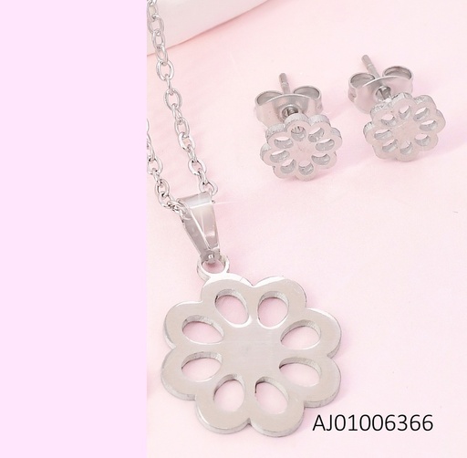[AJ01006366] JUEGO PLAT.CROQUI FLOR SA1503-216 (IN11)