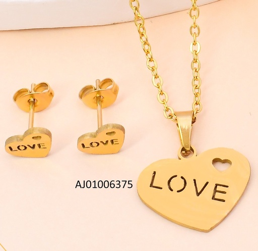 [AJ01006375] SET CORAZON C/"LOVE" SA1512-216 (IN11)