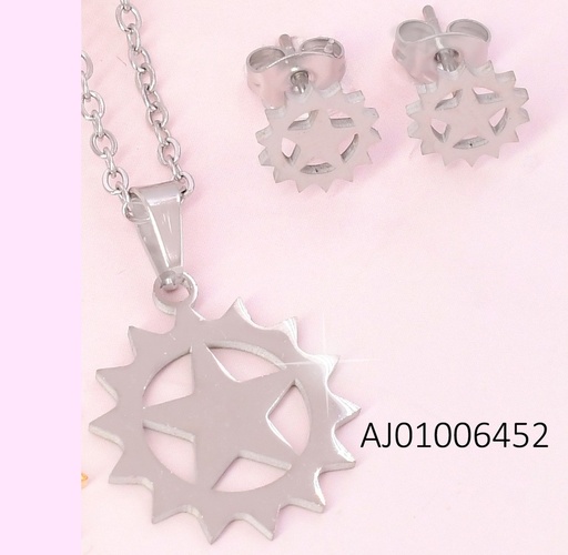 [AJ01006452] JUEGO PLAT.ESTRELLA EN CIRCULO C/PUNTAS SA1589-216 (IN11)