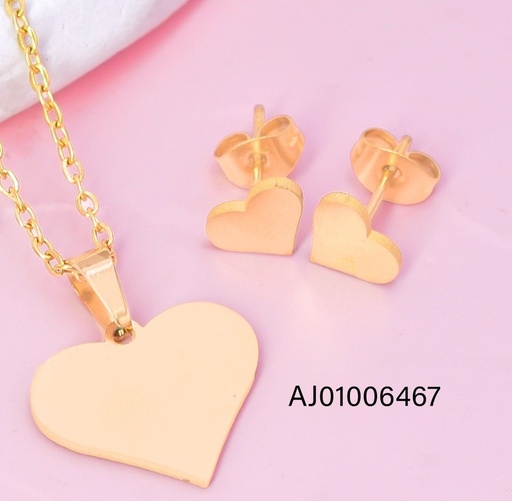 [AJ01006467] SET DOR PLACA CORAZON SA1604-216 (IN11)