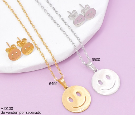 [AJ01006500] SET PLAT. CARITA FELIZ SA1637-216 (IN11)