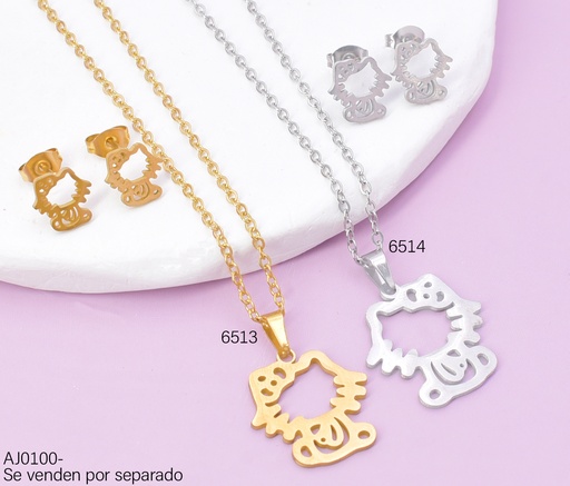 [AJ01006514] SET PLAT. HELLO KITTY SA1651-216 (IN11)