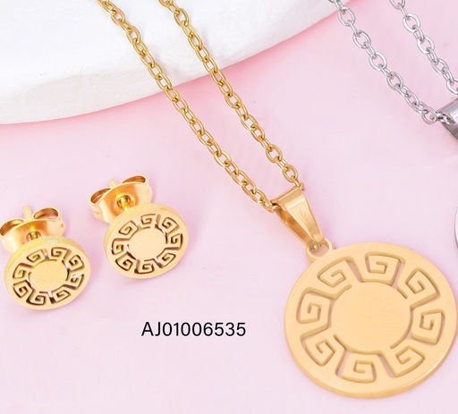 [AJ01006535] SET PLACA RD.GRABADO MAYA SA1672-216 (IN11)