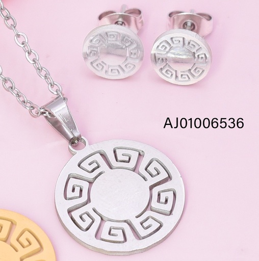 [AJ01006536] SET PLACA RD.GRABADO MAYA SA1673-216 (IN11)