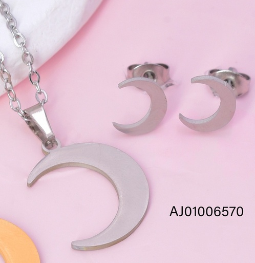 [AJ01006570] SET PLAT. MEDIA LUNA SA1707-216 (IN11)
