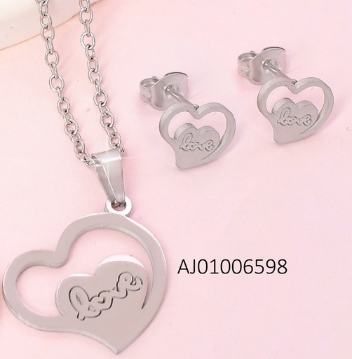 [AJ01006598] JUEGO PLAT.CORAZON SA1735-216 (IN11)