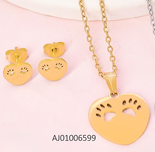 [AJ01006599] JUEGO CORAZON C/HUELLITAS SA1736-216 (IN11)