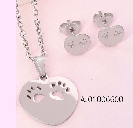[AJ01006600] JUEGO CORAZON C/HUELLITAS SA1737-216 (IN11)