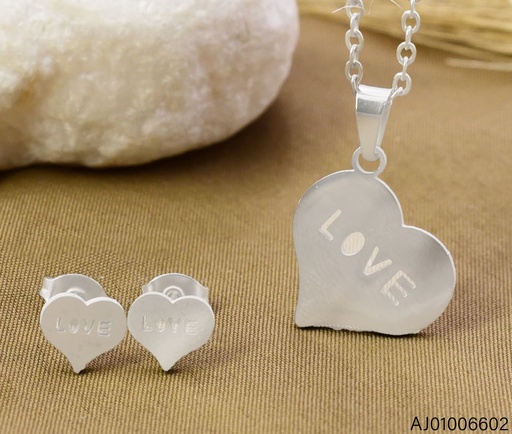 [AJ01006602] SET PLAT. CORAZON “LOVE“ SA1739-216 (IN11)