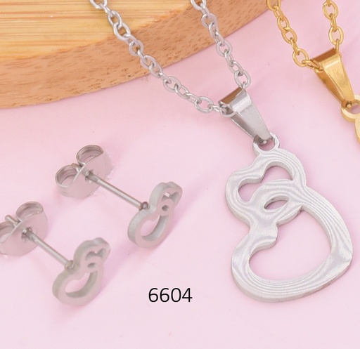 [AJ01006604] SET PLAT CORAZON DOBLE SA1741-216 (IN11) EC.