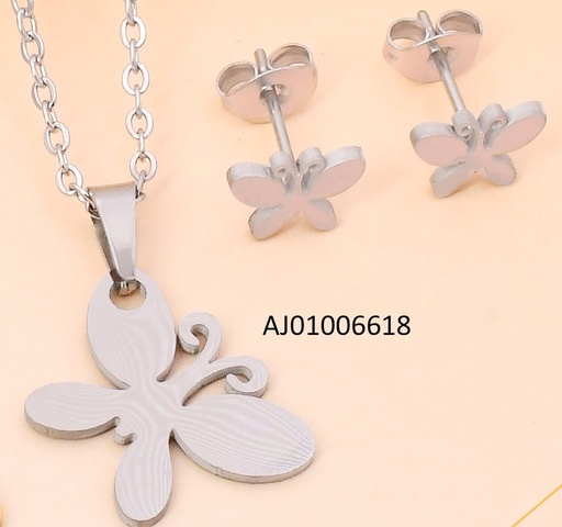 [AJ01006618] SET PLAT.PLACA MARIPOSA DE UN ALA SA1755-216 (IN11)
