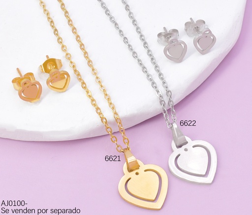 [AJ01006622] SET PLAT. CORAZON SA1759-216 (IN11)